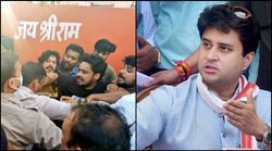 ग्वालियर में टूटा मंदिर तो NSUI ने लगाया ज्योतिरादित्य सिंधिया पर आरोप, कमलनाथ ने शिवराज को जनआशीर्वाद यात्रा निकालने पर घेरा