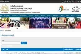 kvsangathan.nic.in, KVS kota admission, KVS fees, KVS fee structure, KVS, kvs recruitment,