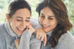 Karisma Kapoor, Kareena Kapoor, Kareena Kapoor Khan, Karisma fell down By Kareena Kapoor at Yoga Place,