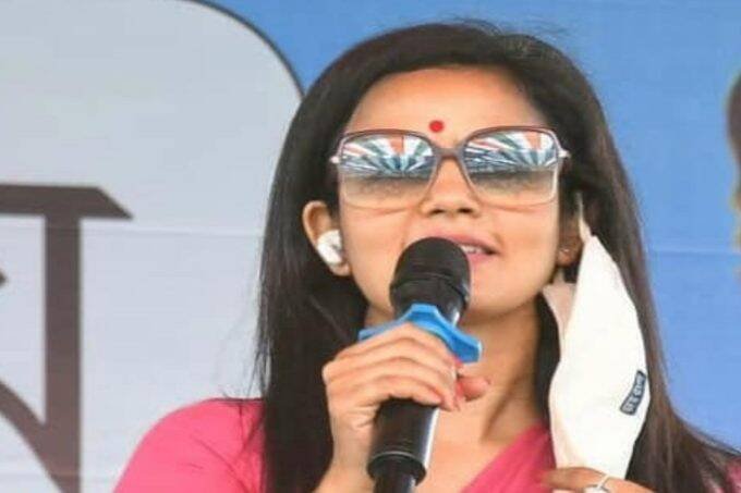 mahua moitra tmc, delhi police
