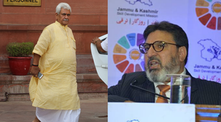 Manoj Sinha, Altaf Bukhari, Delhi Confidential