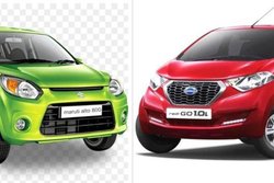 Maruti Alto 800 vs Datsun Redi GO में कौन है कम कीमत में ज्यादा फीचर्स और माइलेज वाली कार, जानें&nbsp;यहां