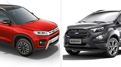 Maruti Vitara Brezza vs Ford EcoSport: कौन है कम कीमत में ज्यादा फीचर्स वाली कॉम्पैक्ट SUV, जानें यहां
