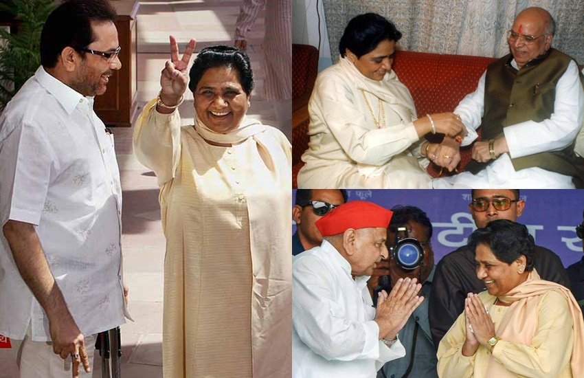 Mulayam Singh vs Mayawati Vs Akhilesh Yadav: मायावती और मुलायम सिंह यादव दोनों ही यूपी और देश की राजनीति के बड़े नाम हैं। राजनीति से इतर की बात करें तो अखिलेश यादव मायावती को बुआ कहते हैं। मुलायम भी आपसी संवाद में मायावती को बहनजी कहकर ही संबोधित करते हैं। हालांकि मायावती मुलायम से अलग तीन चर्चित राजनेताओं को अपना भाई मानती हैं और उन्हें राखी भी बांधती रही हैं।