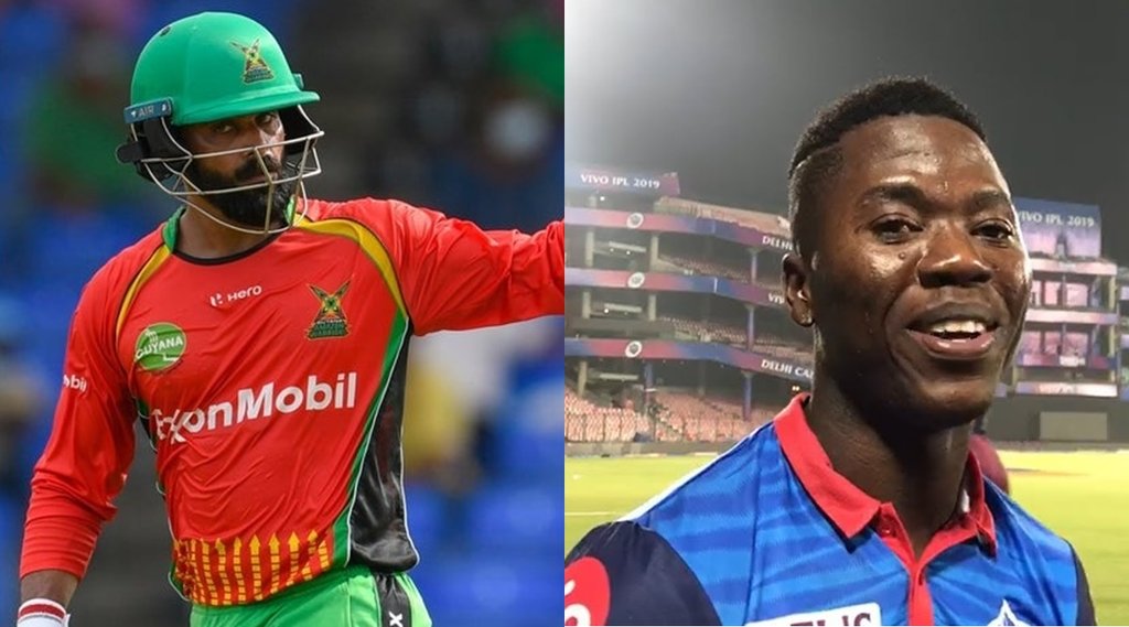 Mohammad Hafeez Sherfane Rutherford CPL 2021 IPL 2021 Mumbai Indians