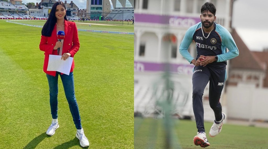 Mohammed Siraj Zainab Abbas India vs England Pakistan Anchor Sports Journalist