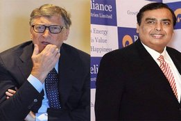Mukesh Ambani, Bill Gates