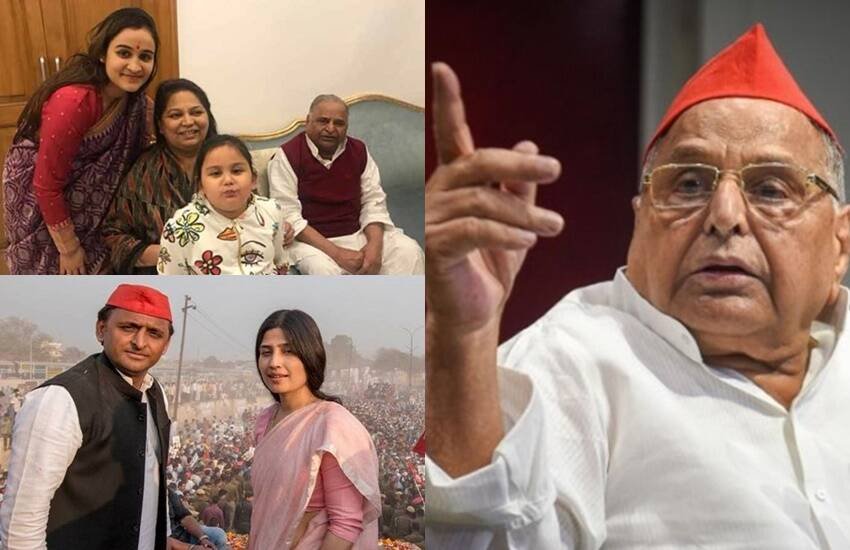 Dimple Yadav, Akhilesh Yadav SP, Mulayam Singh second wife
