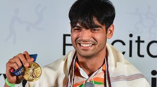 Neeraj Chopra Gold medalist Tokyo Olympics felicitation ceremony