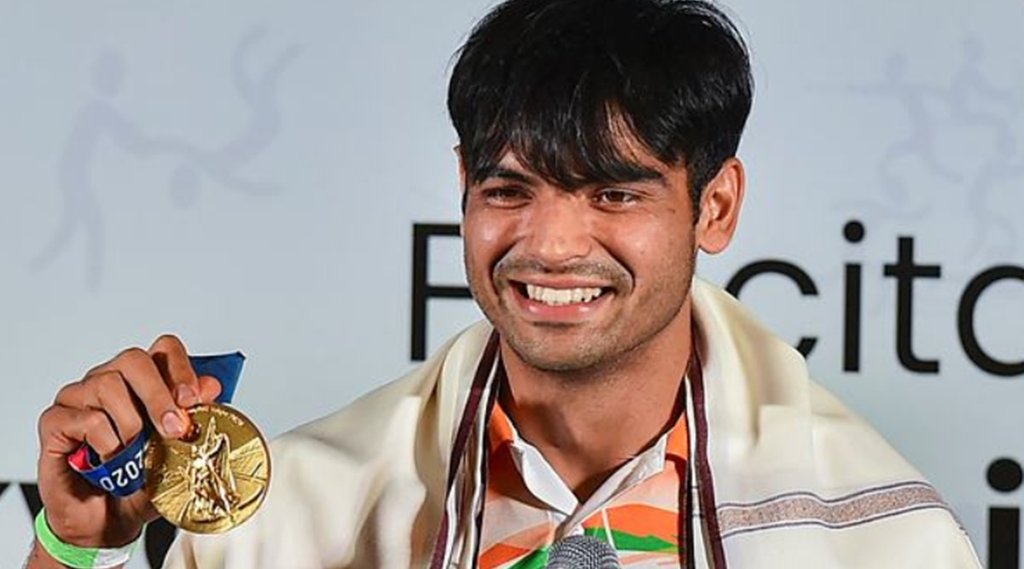 Neeraj Chopra Gold medalist Tokyo Olympics felicitation ceremony