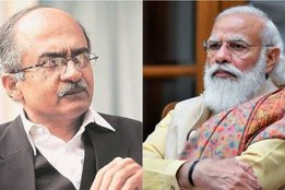 Prashant Bhushan, Narendra Modi, BJP