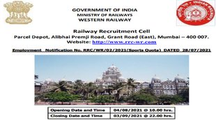 Indian Railway recruitment 2021, Indian Railways recruitment 2021 notification, sarkari naukri 2021, government job alert 2021 Indian Railway Recruitment, Indian Railway Recruitment 2021