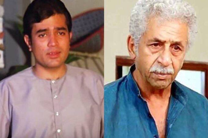 Rajesh Khanna, Naseeruddin Shah, India's First Superstar Rajesh Khanna, KAKA, Naseeruddin Shah,