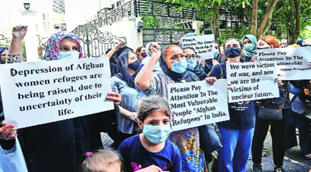 अफगानी नागरिक संकट में। फाइल फोटो।