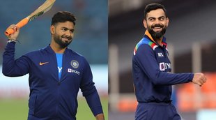 Rishabh Pant Virat Kohli India vs England 3rd Test Leeds