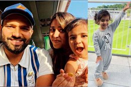 Rohit Sharma Ritika Sajdeh samaira Suryakumar Yadav Watch Video