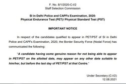 SSC Notification: दिल्ली पुलिस में SI भर्ती के लिए जारी किया जरूरी नोटिफिकेशन
