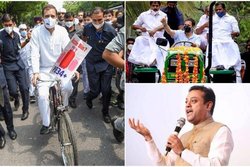 कभी ट्रैक्टर चलाते हैं कभी साइकिल कांग्रेस कब चलाएंगे – लाइव शो में संबित पात्रा ने राहुल गांधी पर कसा तंज, आने लगे ऐसे&nbsp;कमेंट