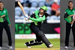 Smriti Mandhana THE HUNDRED WOMENS COMPETITION Southern Brave Women Welsh Fire Women