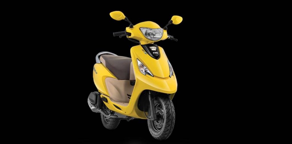 TVS Scooty Zest में आपको 110 सीसी का Single-Cylinder इंजन मिलेगा। फोटो: TVS Website