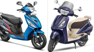TVS Jupiter vs Hero Maestro Edge