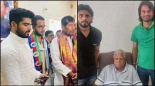 Lalu Yadav Son Tej Pratap Close