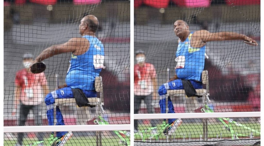 Tokyo Paralympics Vinod Kumar Discus Throw Asian Record