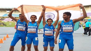 indian-sprinters-bags-bronze-medal-in-u-20-world-athletics-championship-after-lacking-behind-initially-watch-video
