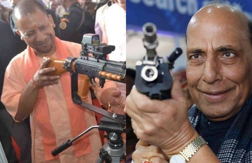 Rajnath singh, Yogi adityanath