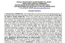 UPSC Recruitment 2021: आयोग ने इन पदों पर भर्ती के लिए जारी किया नोटिफिकेशन, इस तारीख तक कर सकेंगे आवेदन