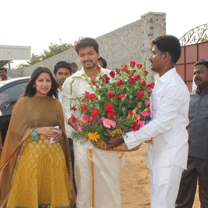 Vijay, Sangeeta Sornalingam
