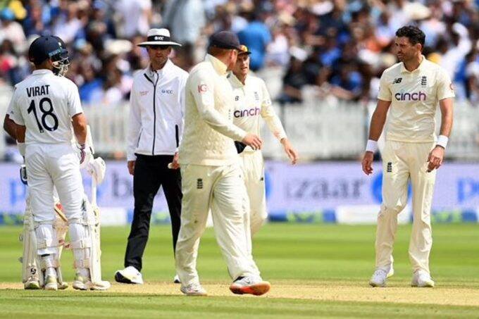 Virat Kohli Spat With James Anderson England vs India Stuart Broad
