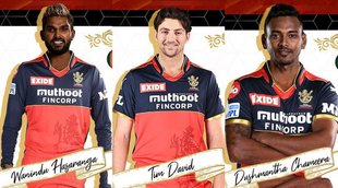 Wanidu Hasaranga Tim David Dushmantha Chameera RCB IPL 202 Royal Challengers Bangalore Virat Kohli