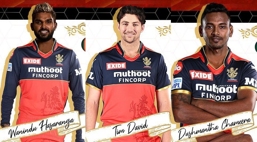 Wanidu Hasaranga Tim David Dushmantha Chameera RCB IPL 202 Royal Challengers Bangalore Virat Kohli