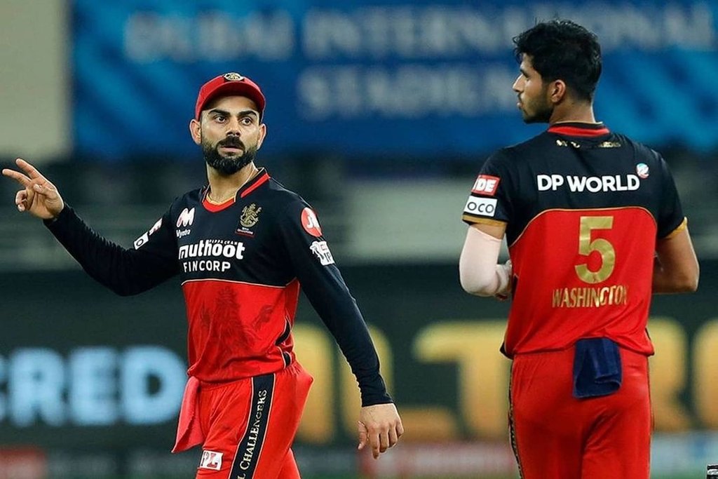Washington Sundar Ruled out of IPL 2021 Virat Kohli Washington Sundar Ruled out of IPL 2021 Virat Kohli