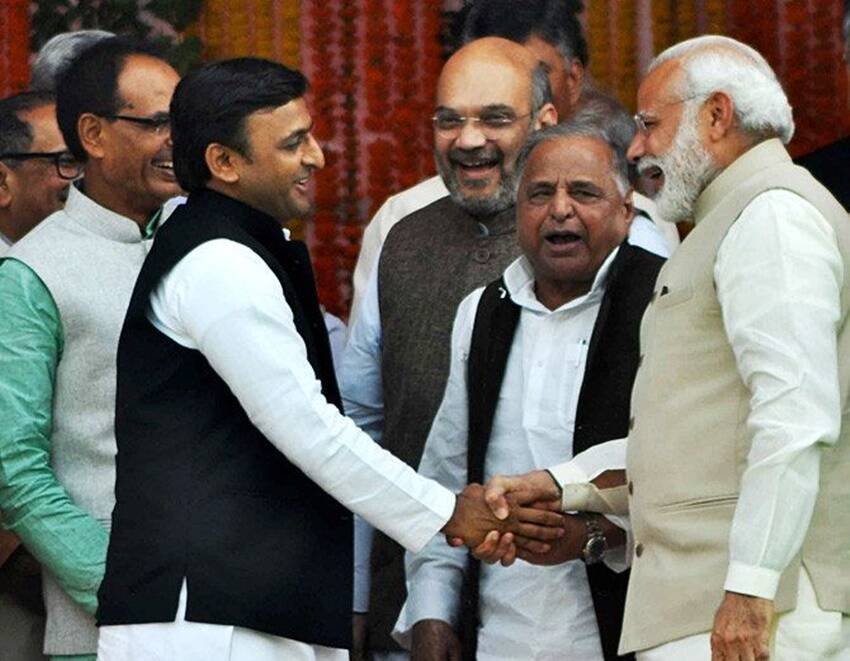 Dimple Yadav, Akhilesh Yadav SP, Mulayam Singh second wife
