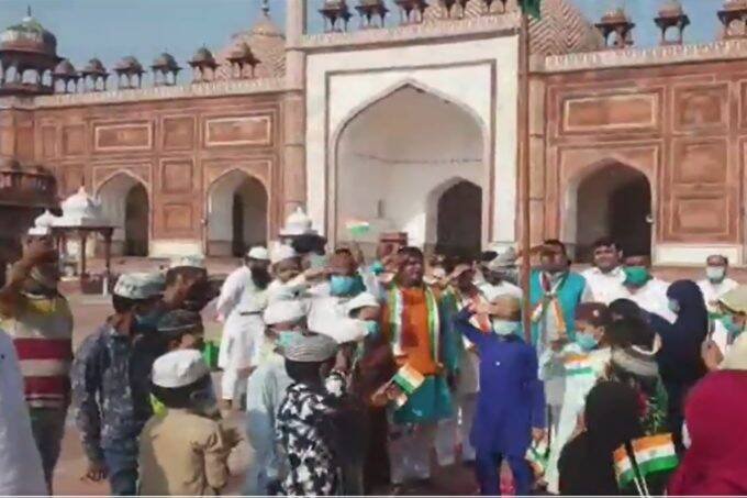 agra, mosque