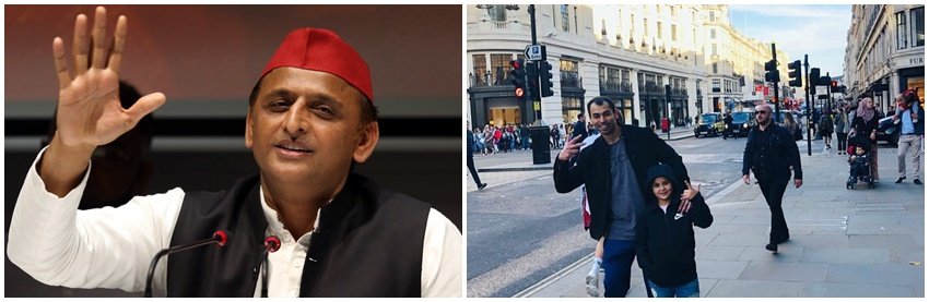 Mulayam Singh Yadav, Akhilesh Yadav