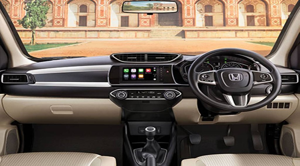 Honda Amaze का इंटीरियर। फोटो: Honda Website