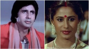 amitabh bachchan, smita patil, amitabh bachchan coolie accident