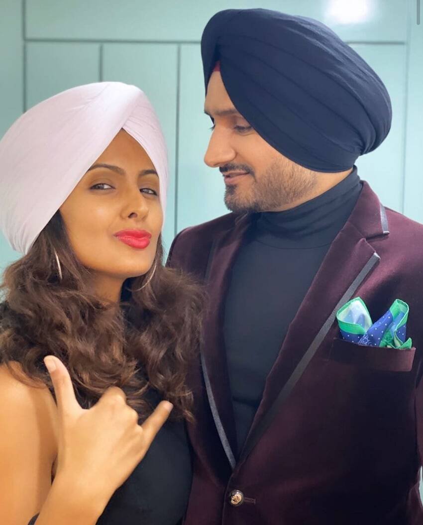 Harbhajan Singh, Geeta Basra