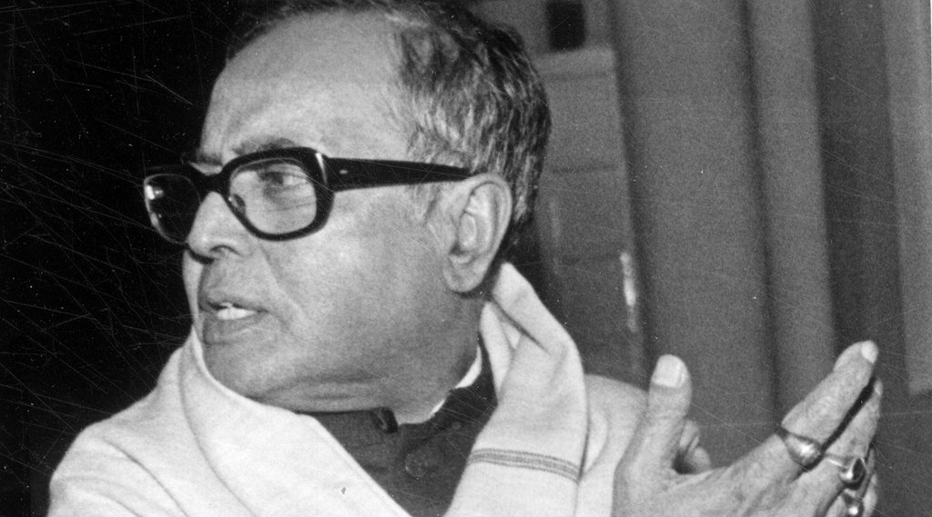 Congress leader Pranab Mukherjee