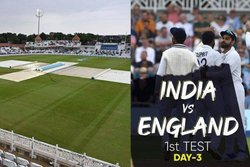 IND vs ENG 1st Test Day 3: बारिश के चलते तीसरे दिन का खेल जल्दी खत्म, सिर्फ 49.2 ओवर का हुआ खेल; इंग्लैंड 70 रनों से अभी भी&nbsp;पीछे