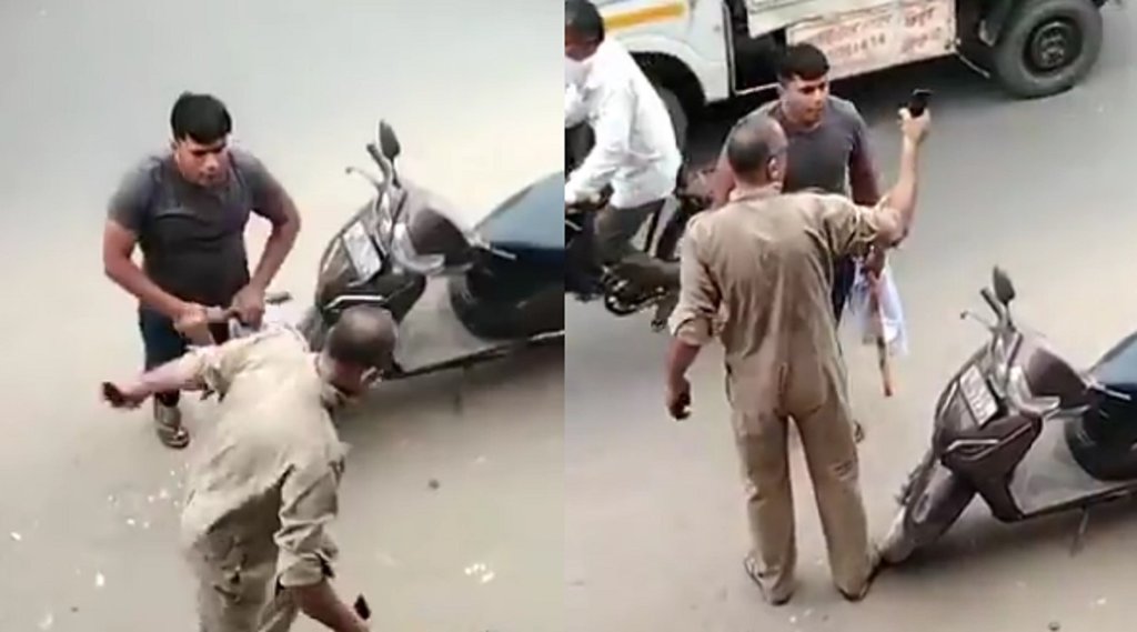 Delhi police constable viral video