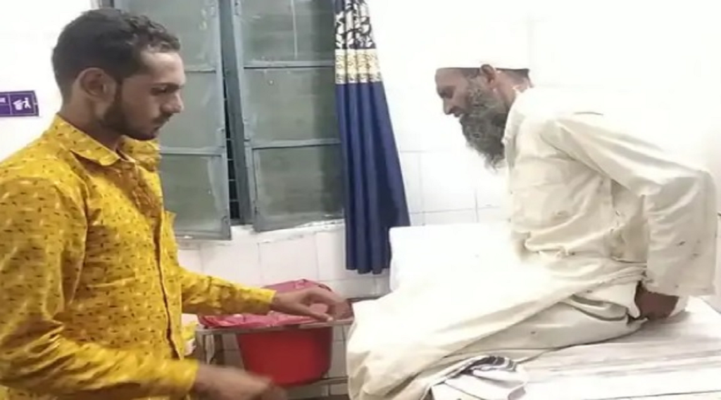 dewas muslim man beaten