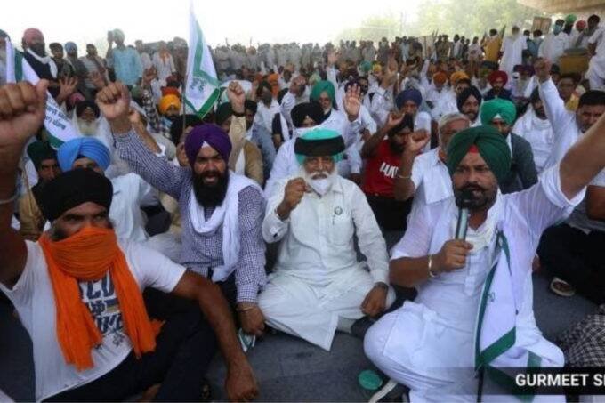 किसान आंदोलन से अलग होने के बाद से ही बीकेयू(भानु गुट) के अध्यक्ष भानु प्रताप सिंह लगातार दिल्ली की सीमाओं पर चल रहे आंदोलन के खिलाफ बयानबाजी कर रहे हैं। (एक्सप्रेस फोटो) 