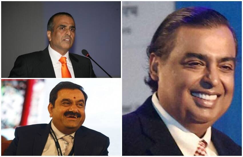 Mukesh Ambani,Sunil Mittal