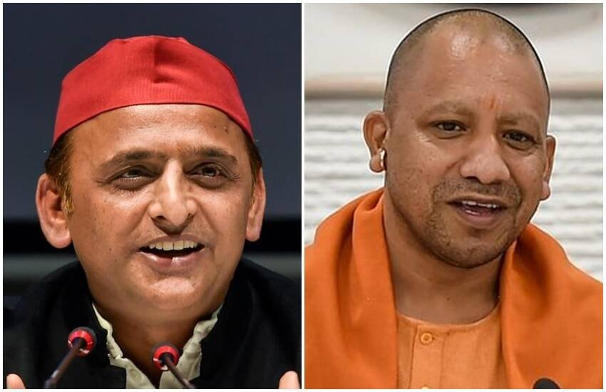 Akhilesh yadav, Yogi Adityanath