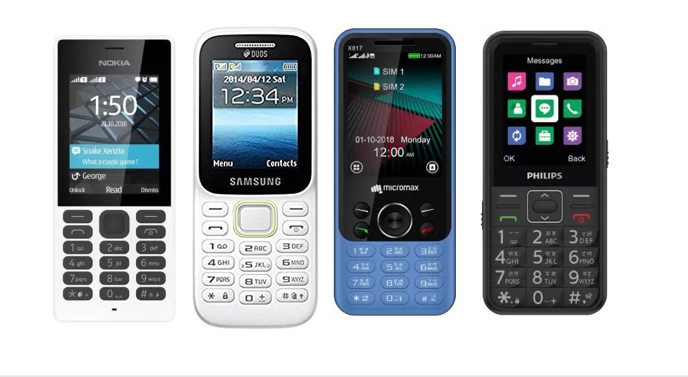 feature phone, feature phone with call recording, feature phone under 2000