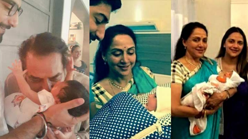 धर्मेंद्र और हेमा अपनी दोनों ही बेटियों की डिलेवरी के समय अस्पताल में मौजूद थे।